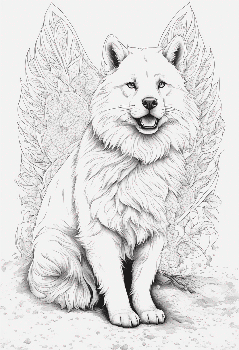 After Cute Dog Tattoo