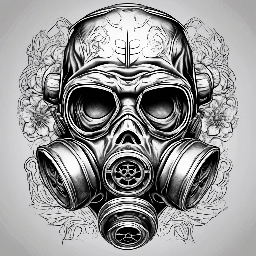 Gasmask skull