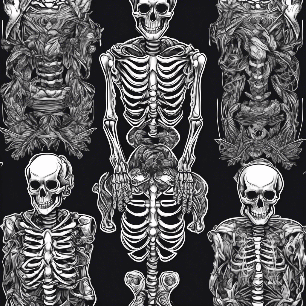Skeleton cards