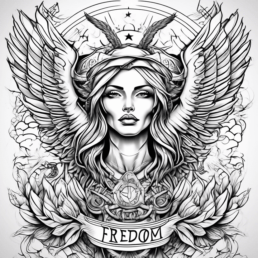 Idea per tatuaggio freedom