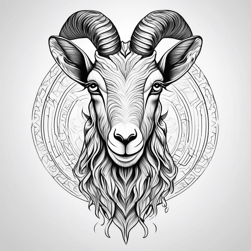 Idea per tatuaggio goat