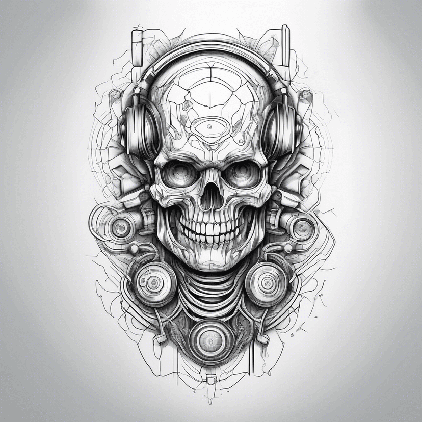 Idée de tatouage technology