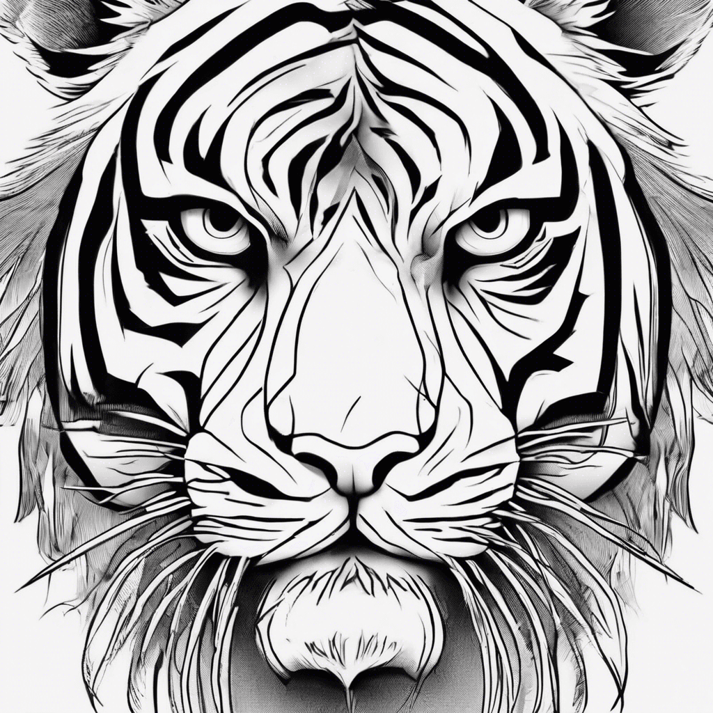 Tiger stripes