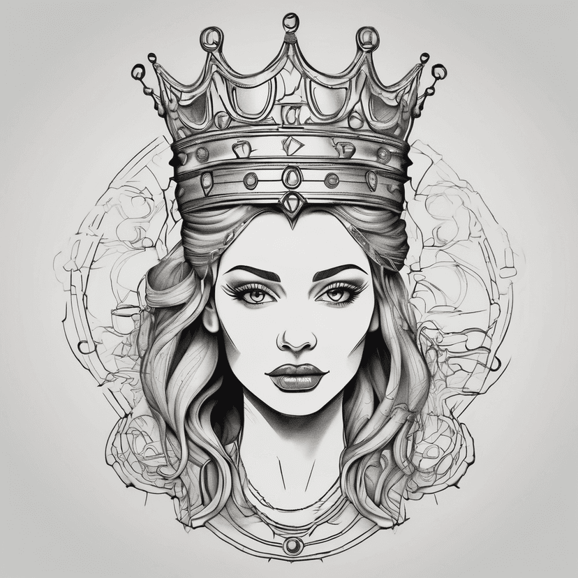 Idea per tatuaggio queen