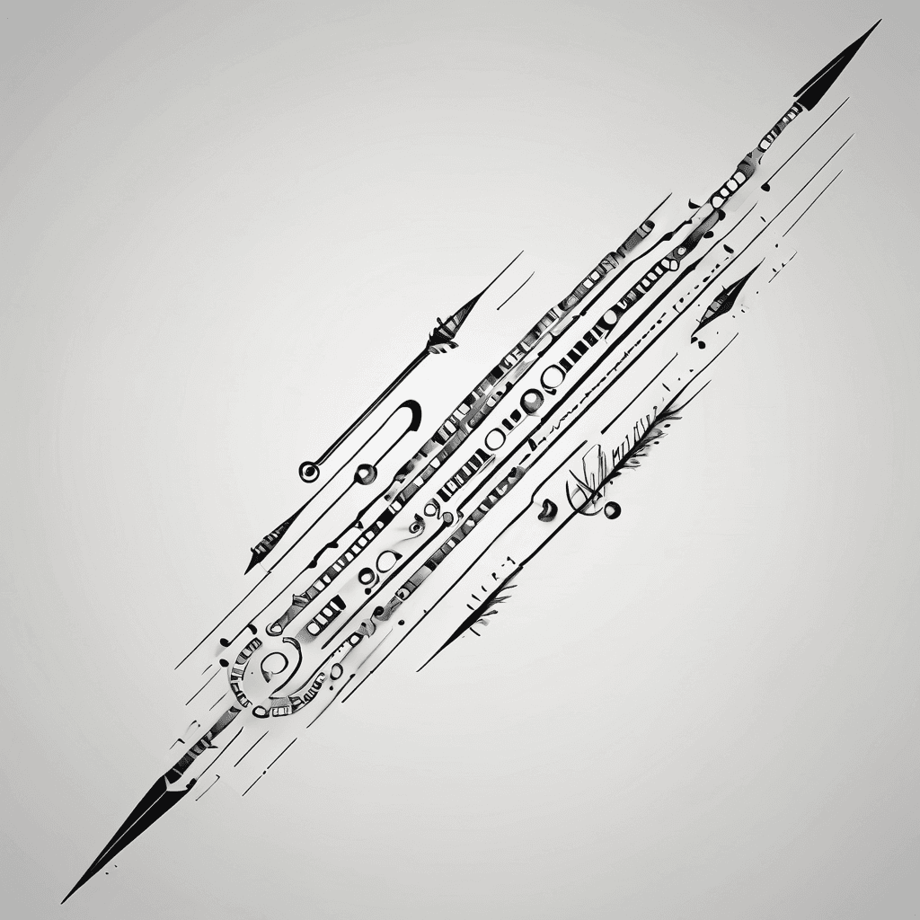 Morse code arrow
