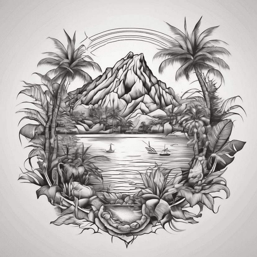 Idea per tatuaggio island