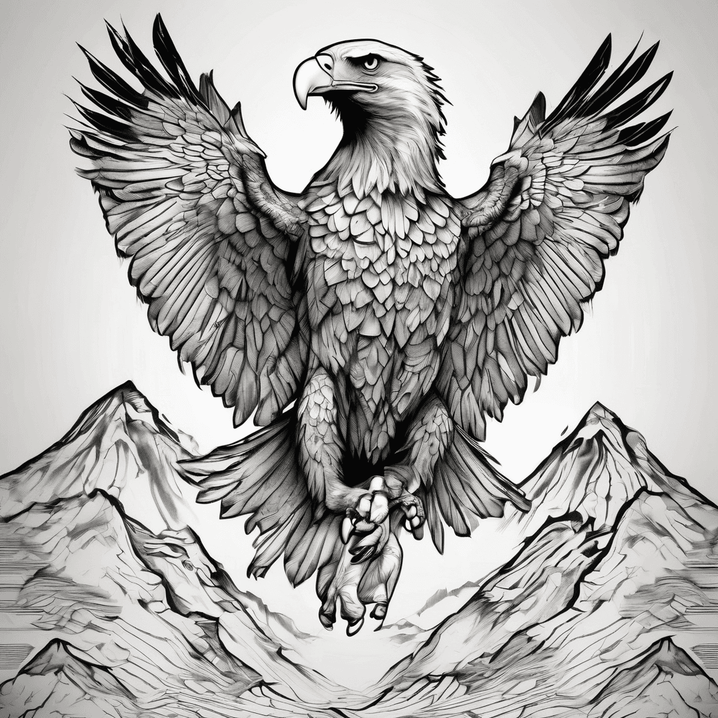Eagle landing