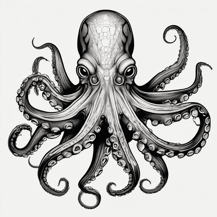 Idée de tatouage octopus