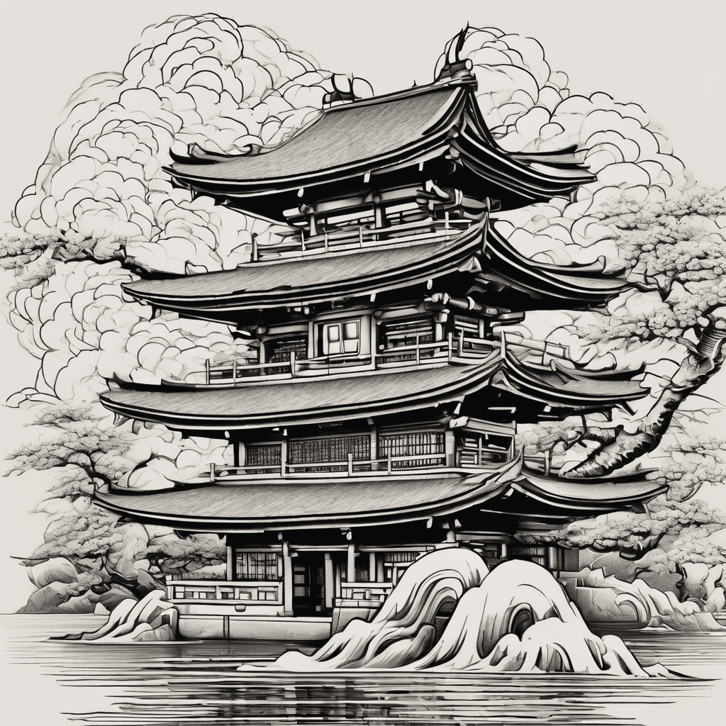 Japanese temple