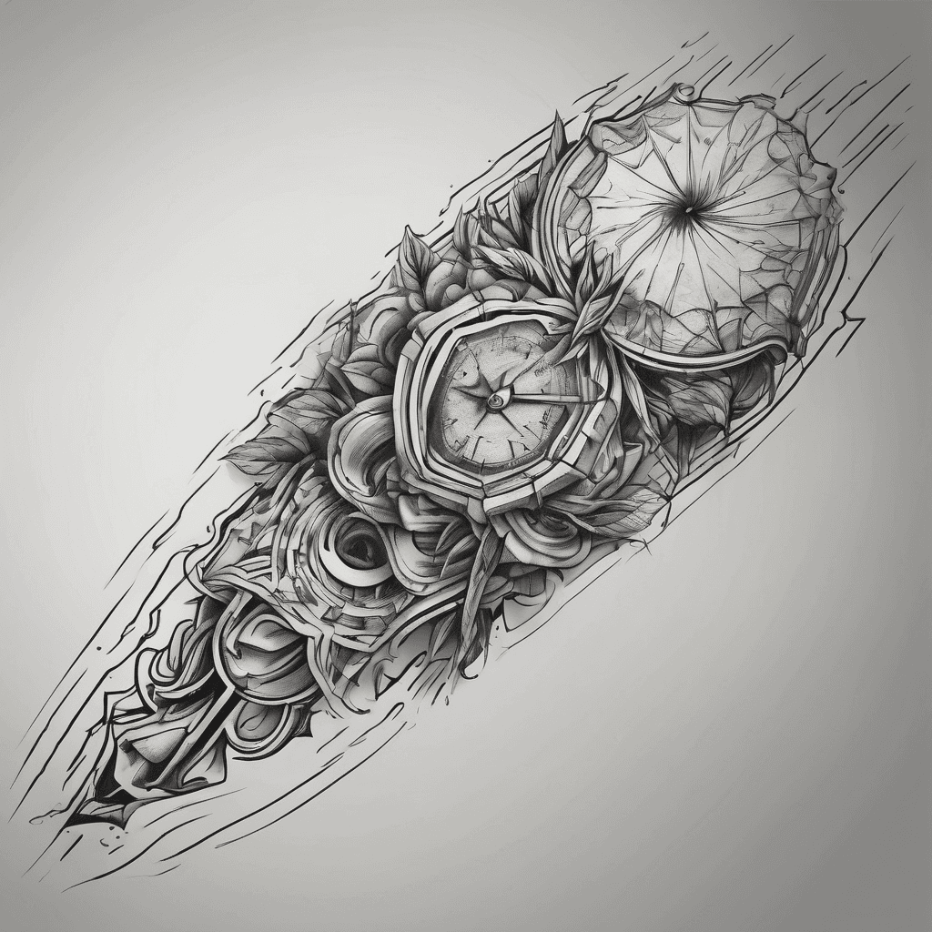 Edgy cool sleeve 