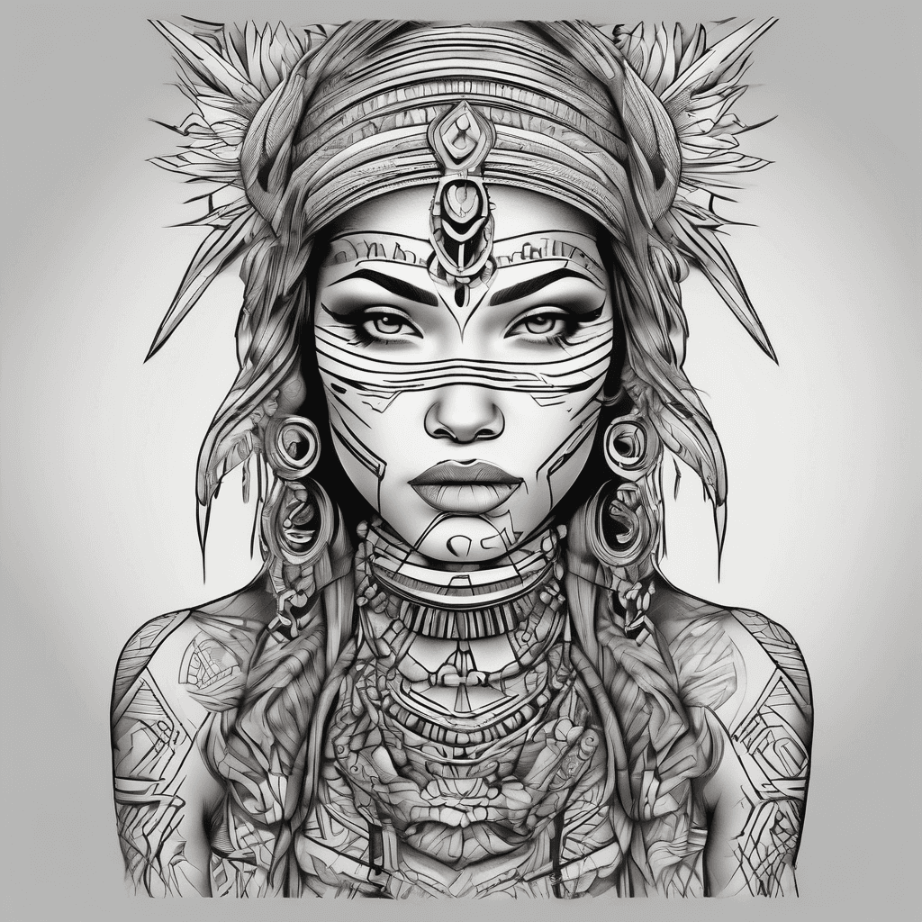 tribal woman