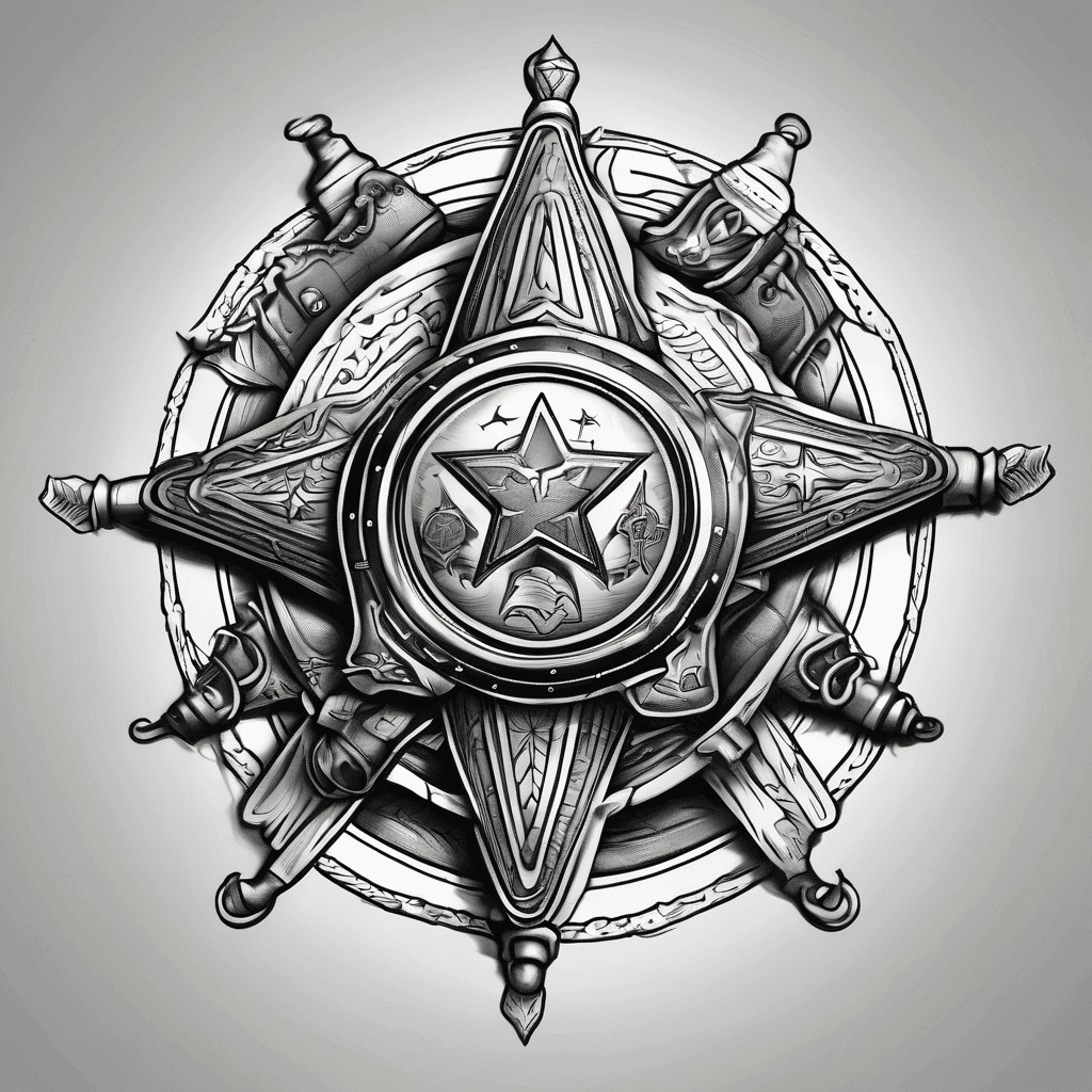sheriff star