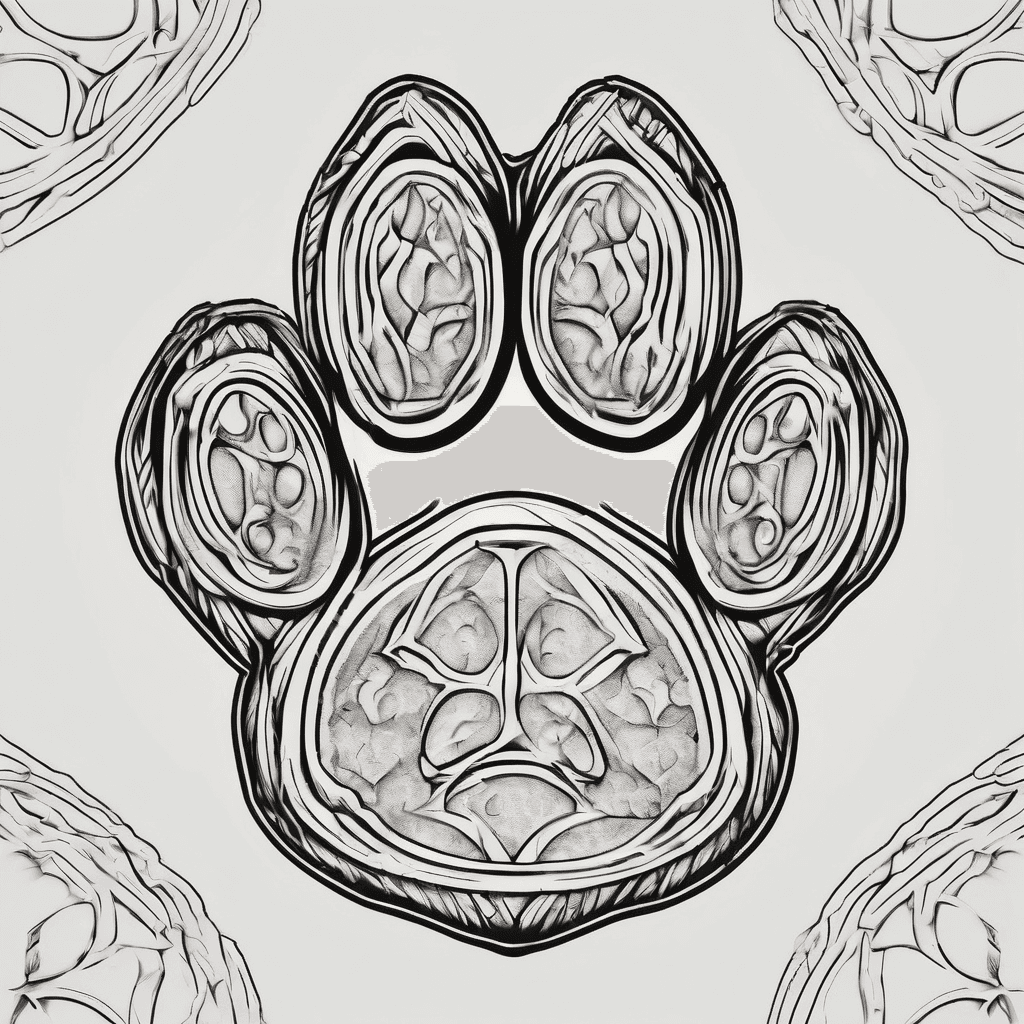 Dog paw