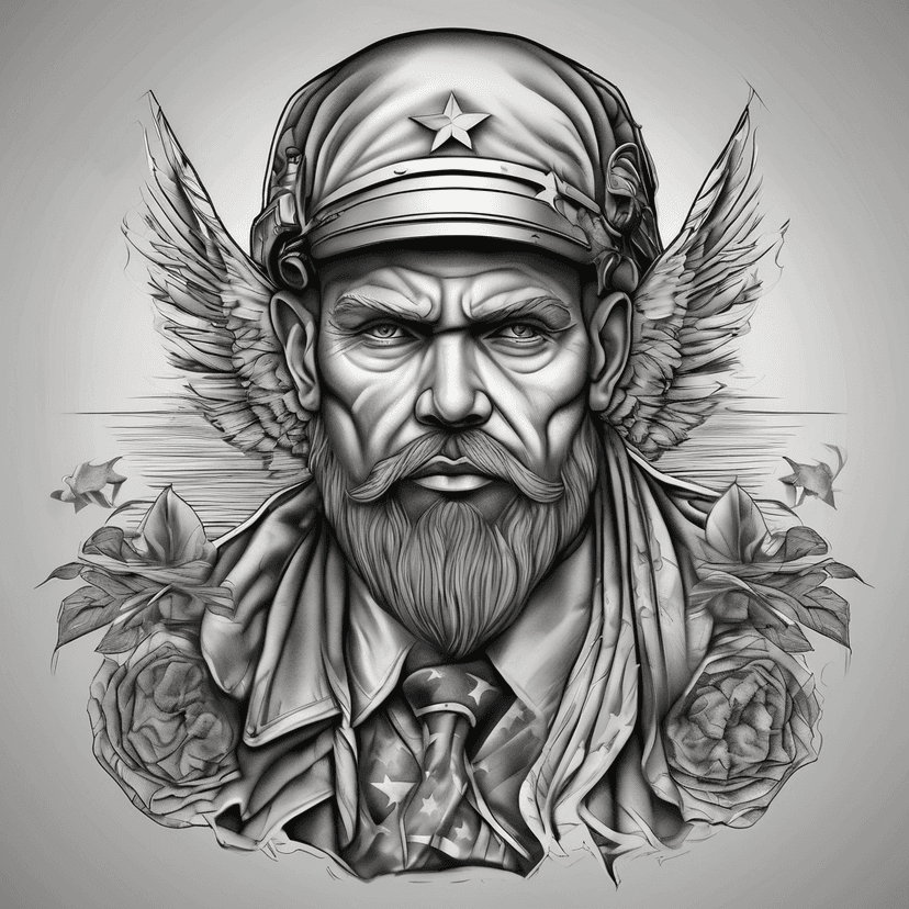 Idea per tatuaggio patriotic