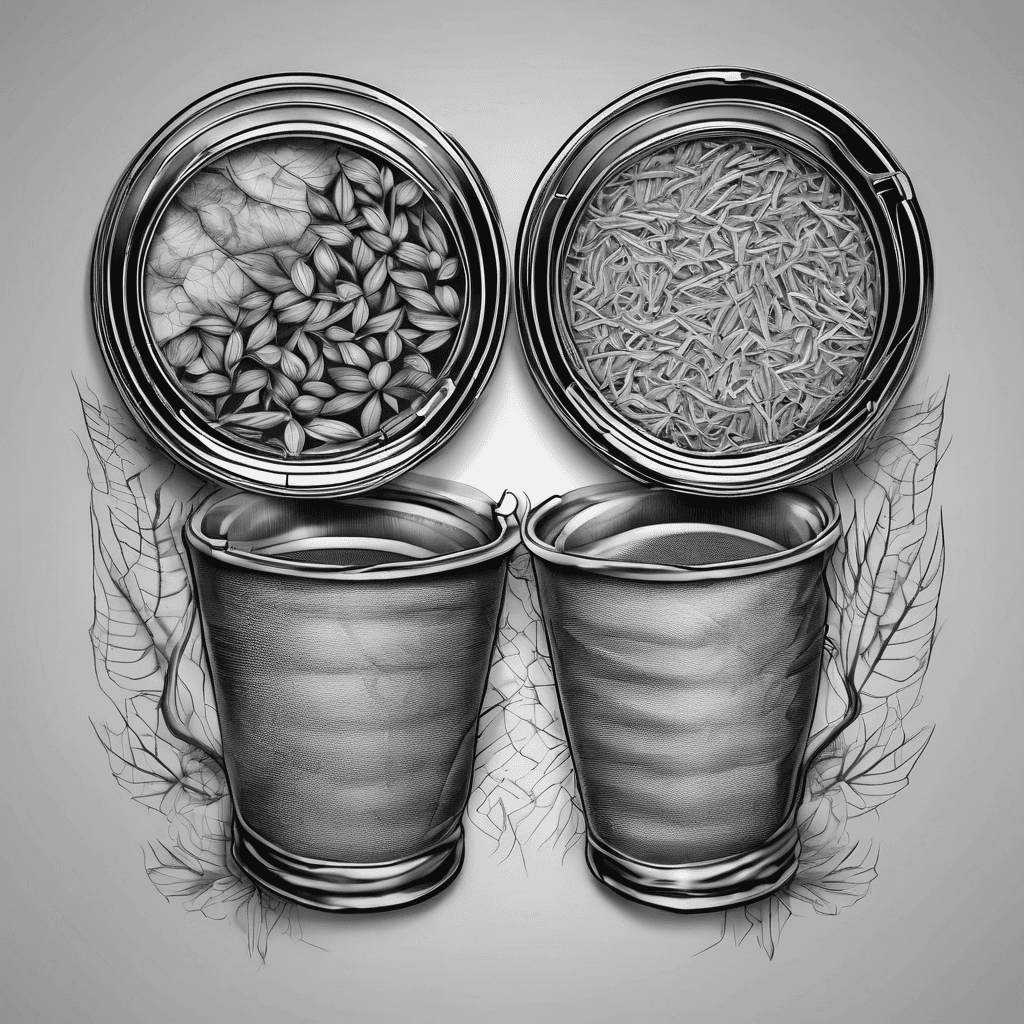 Two full sieves 