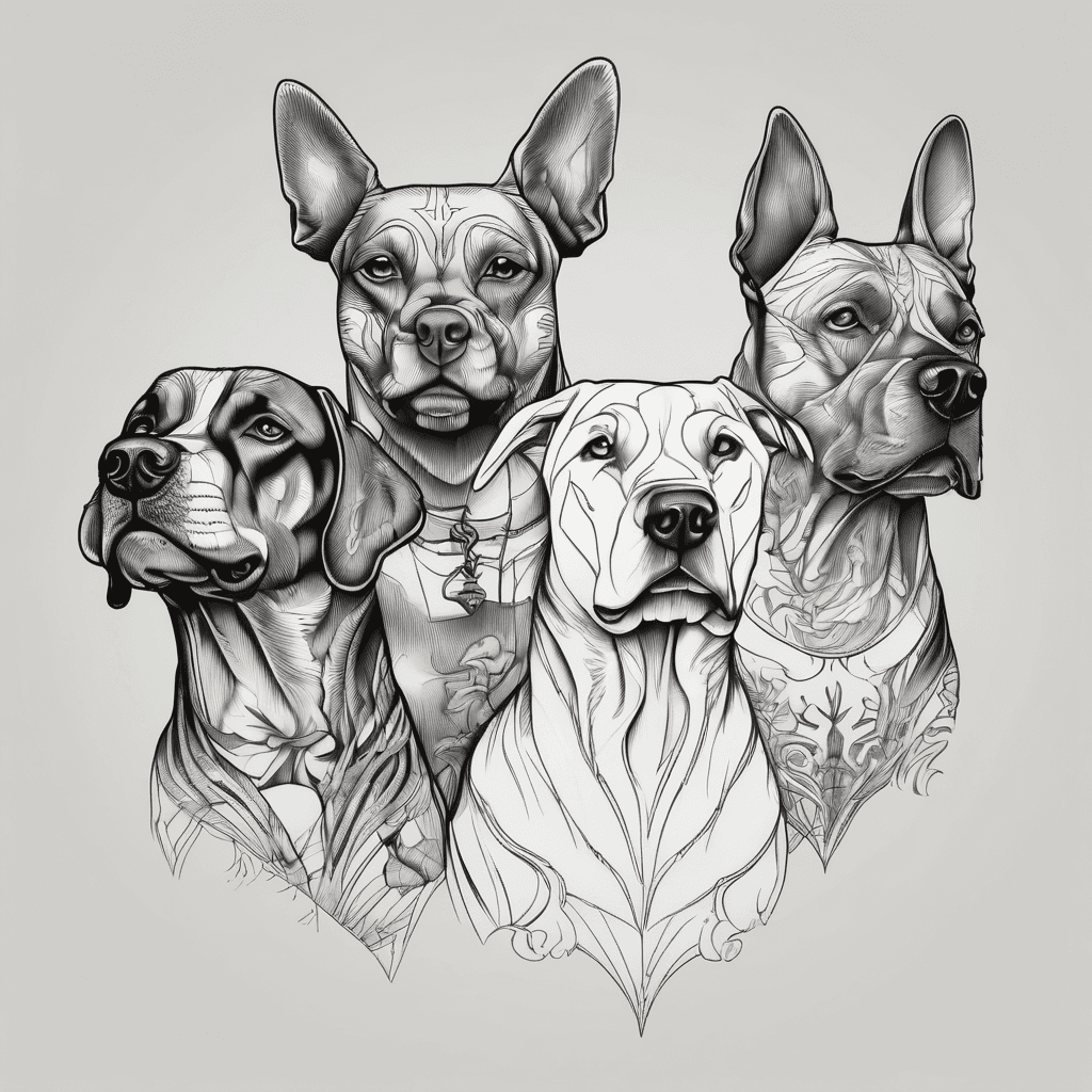 3 dogs