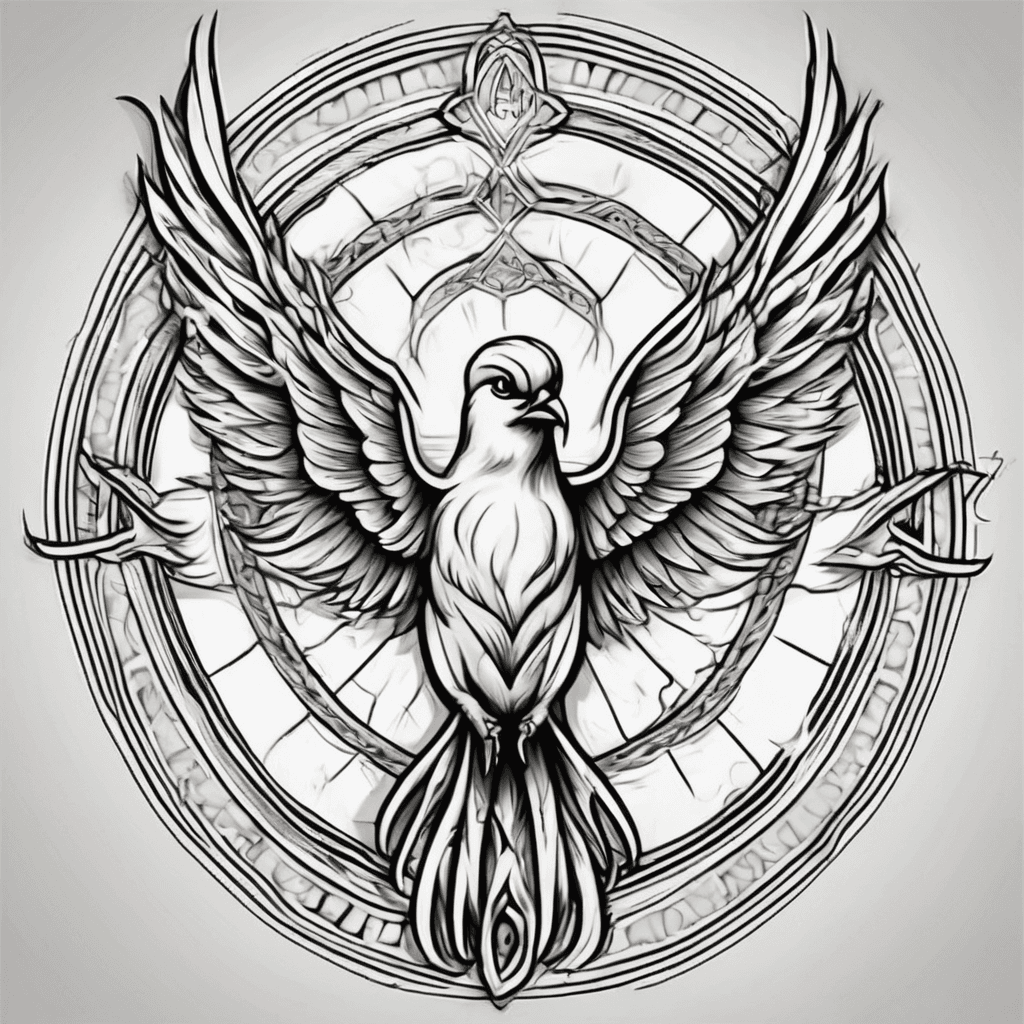 Holy Spirit tattoo