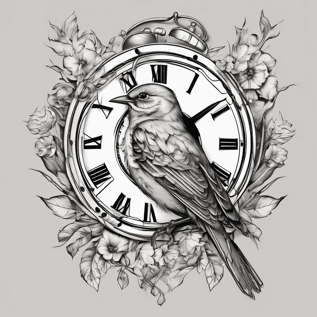Clocks birds