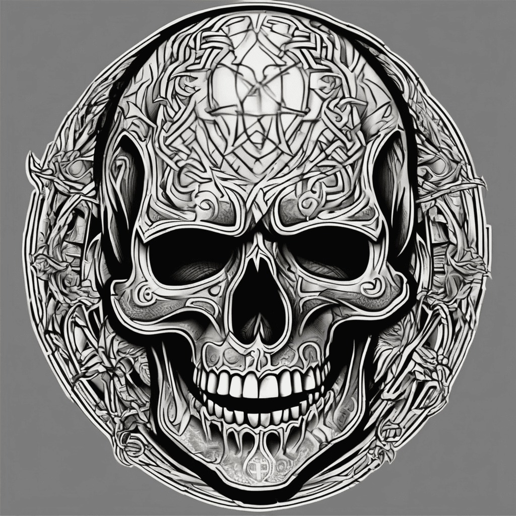 Celtics skull