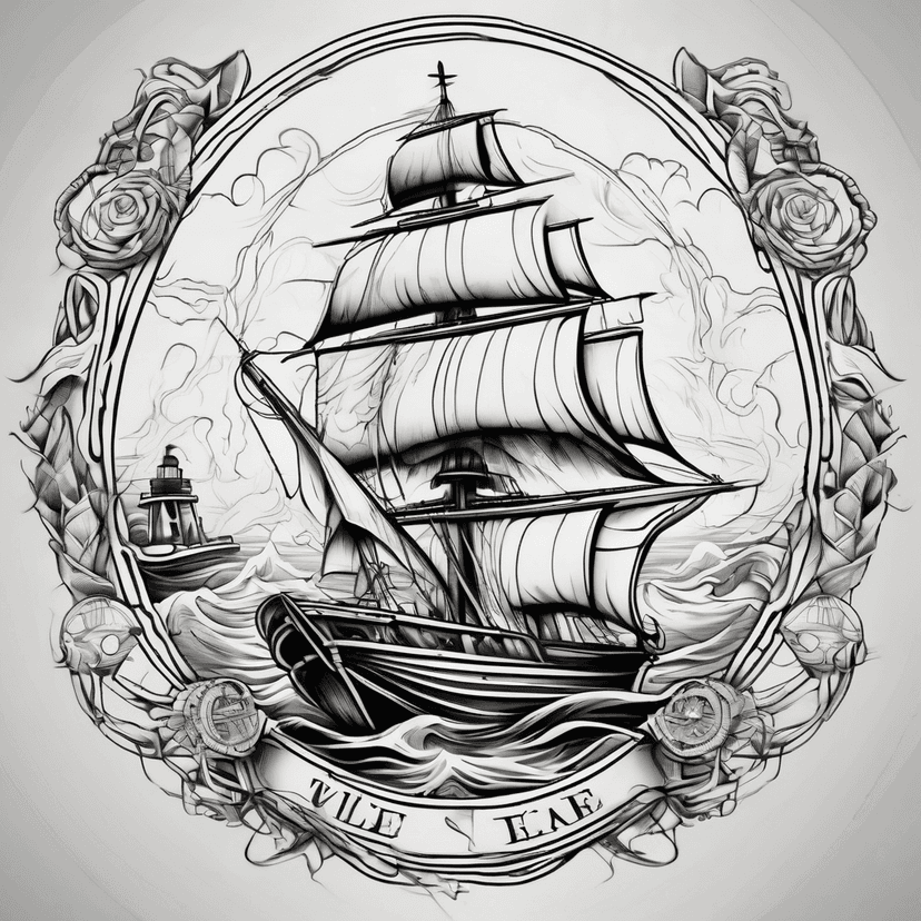 Idée de tatouage nautical