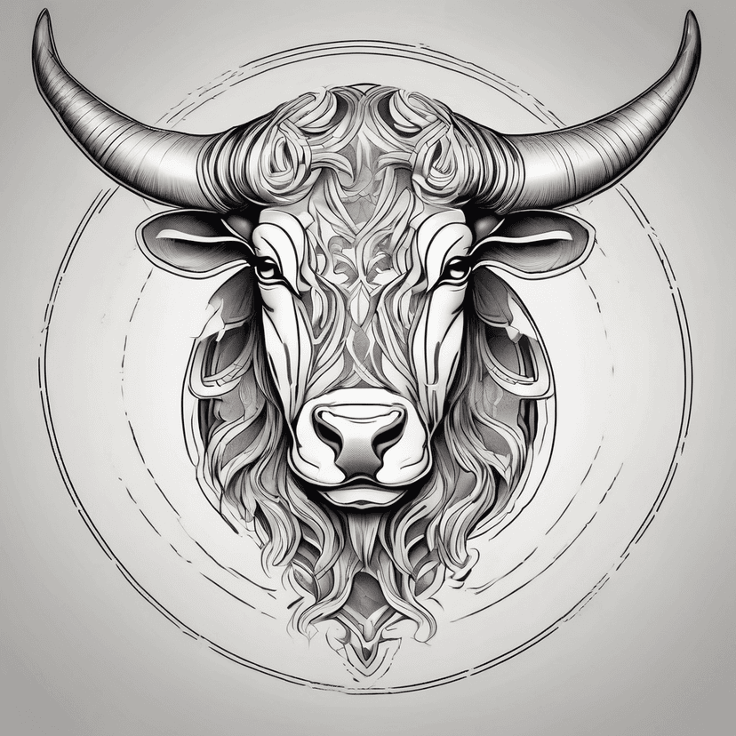 Idée de tatouage taurus