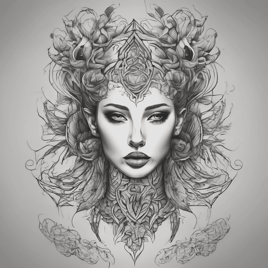 neck tattoo