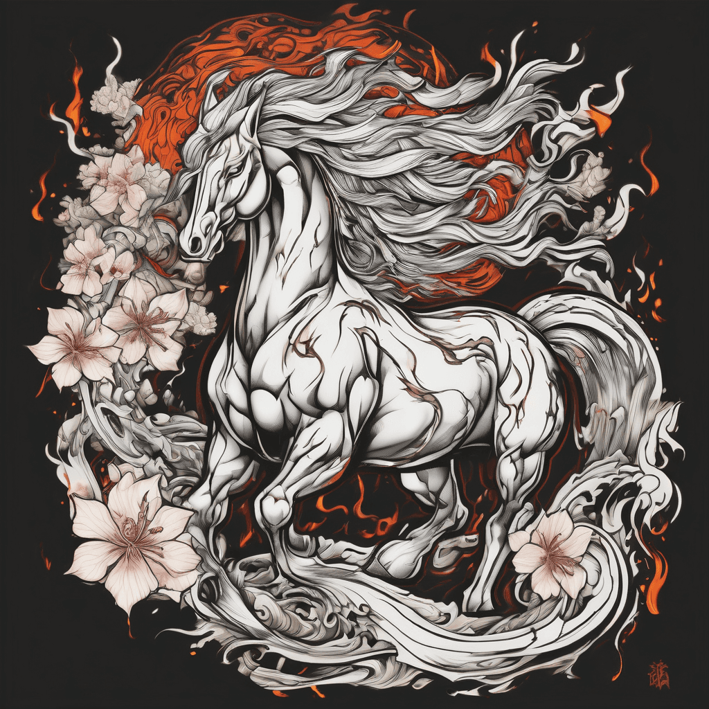 Fire horse