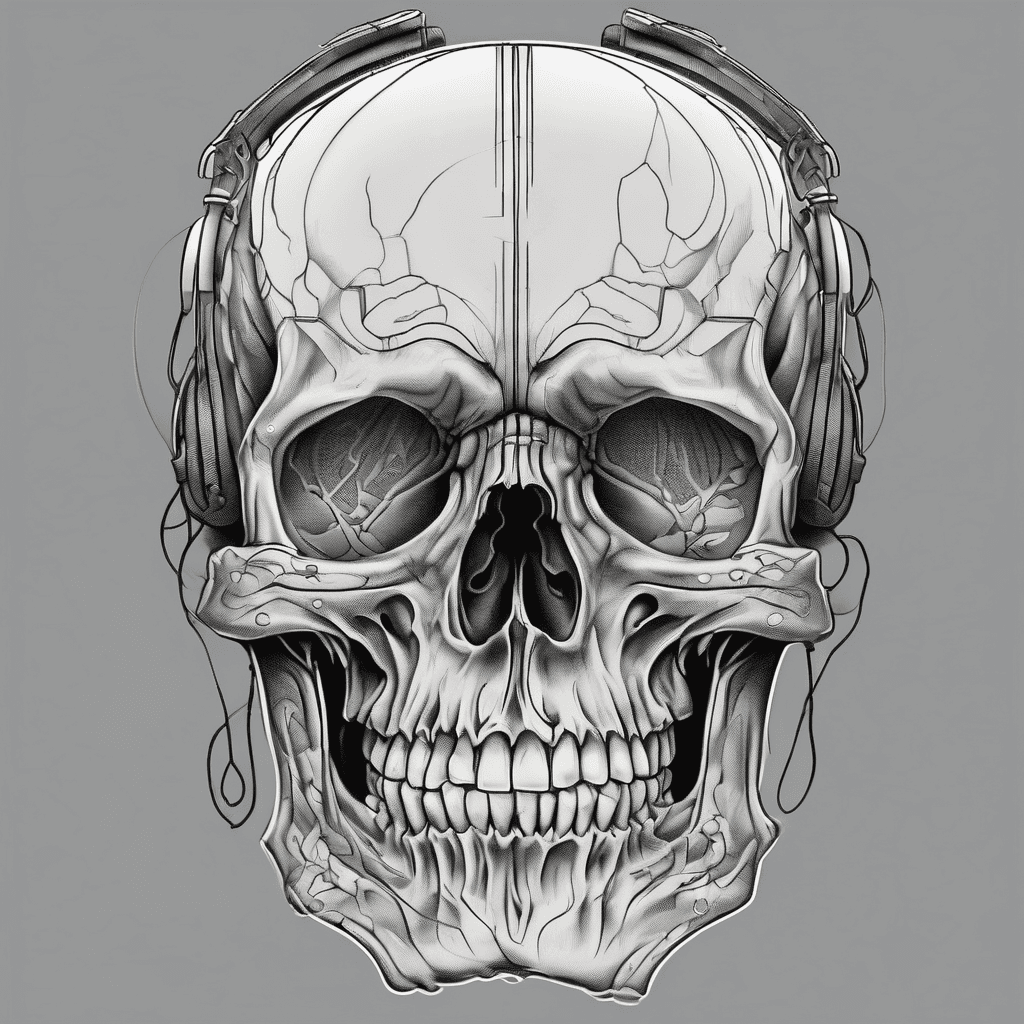 2D skull