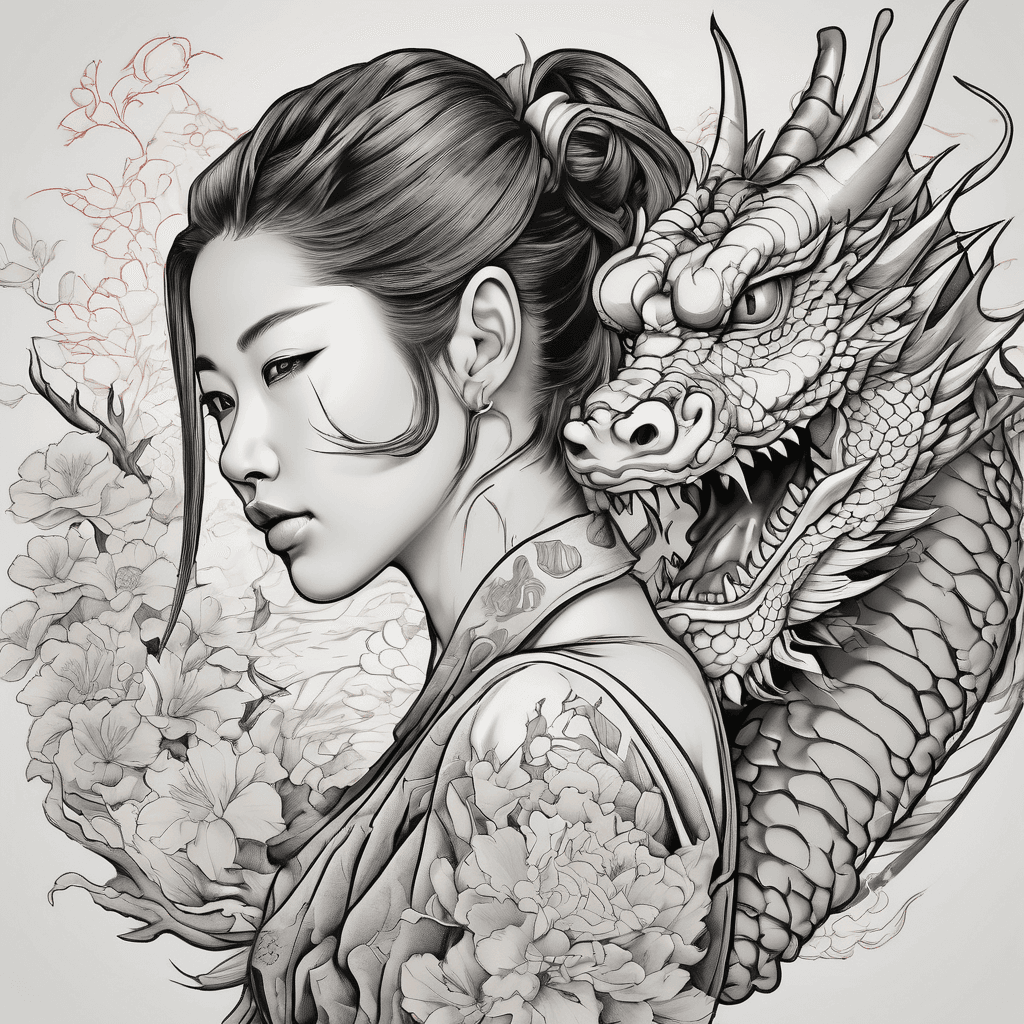 Girl dragon