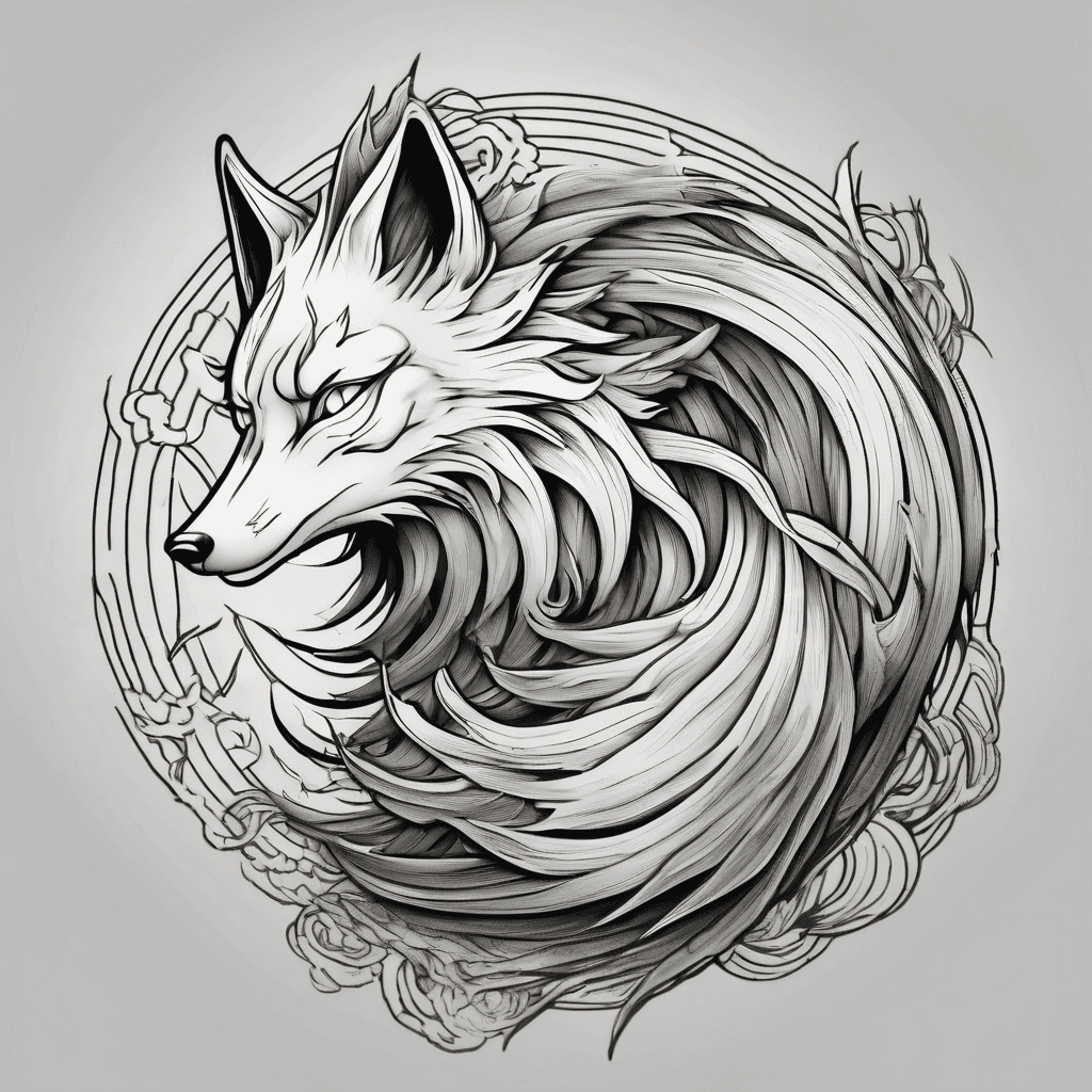 Nine tailed fox