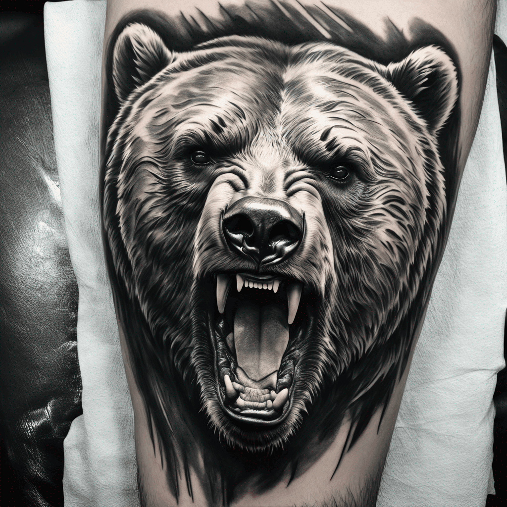 growling bear