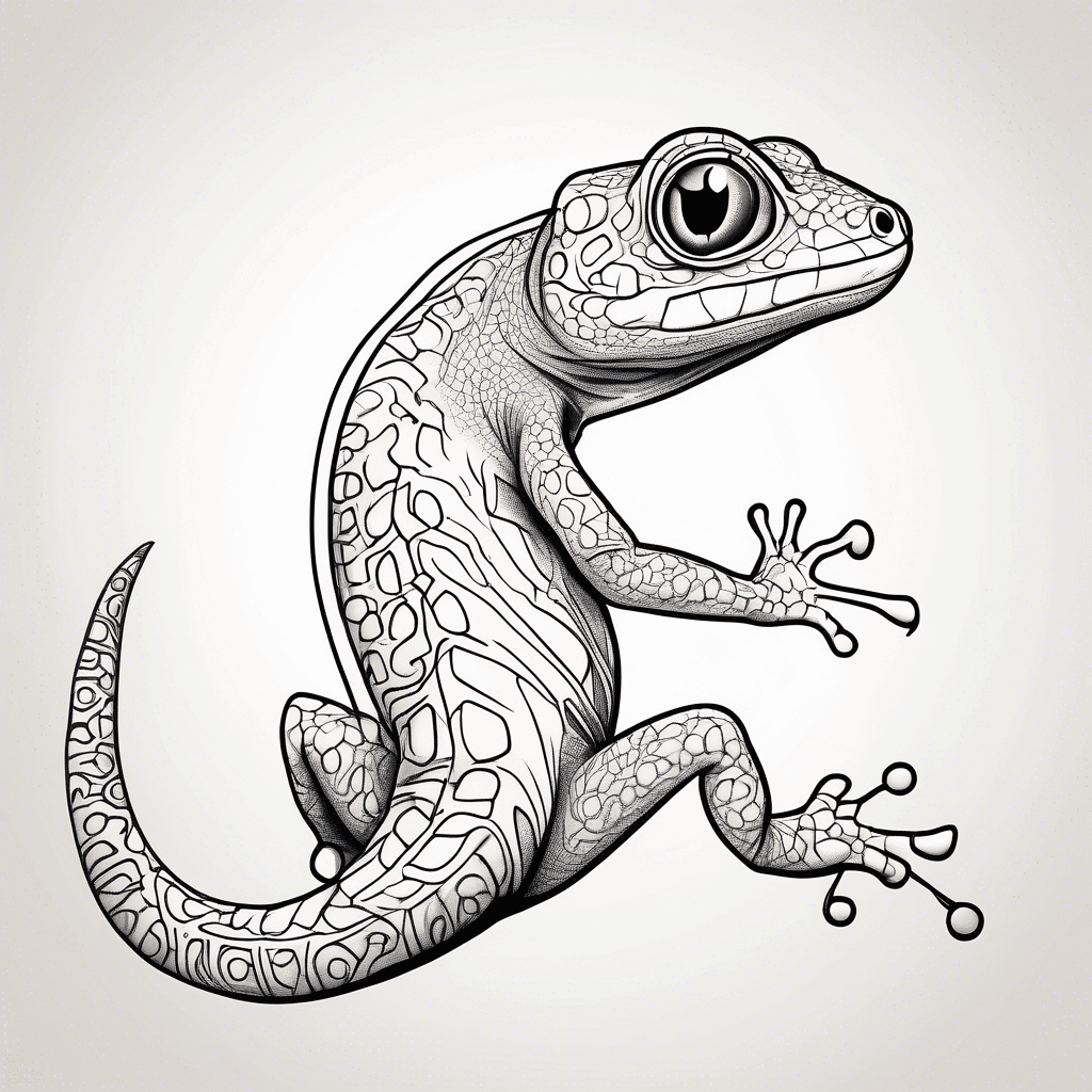 Barcelona gecko tattoo