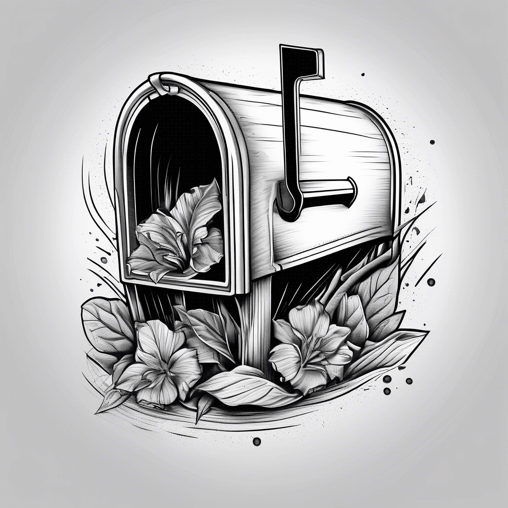 Knocked down mailbox