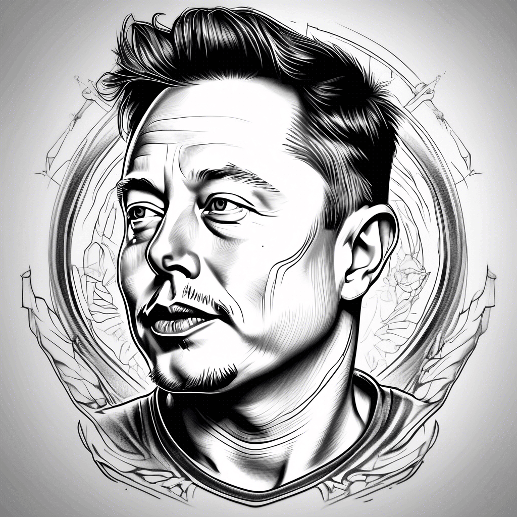 Elon musk tatoo