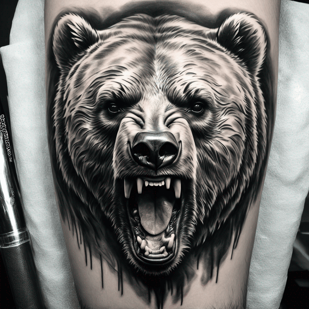 growling bear