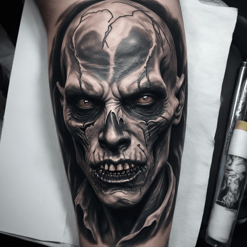 undead face male