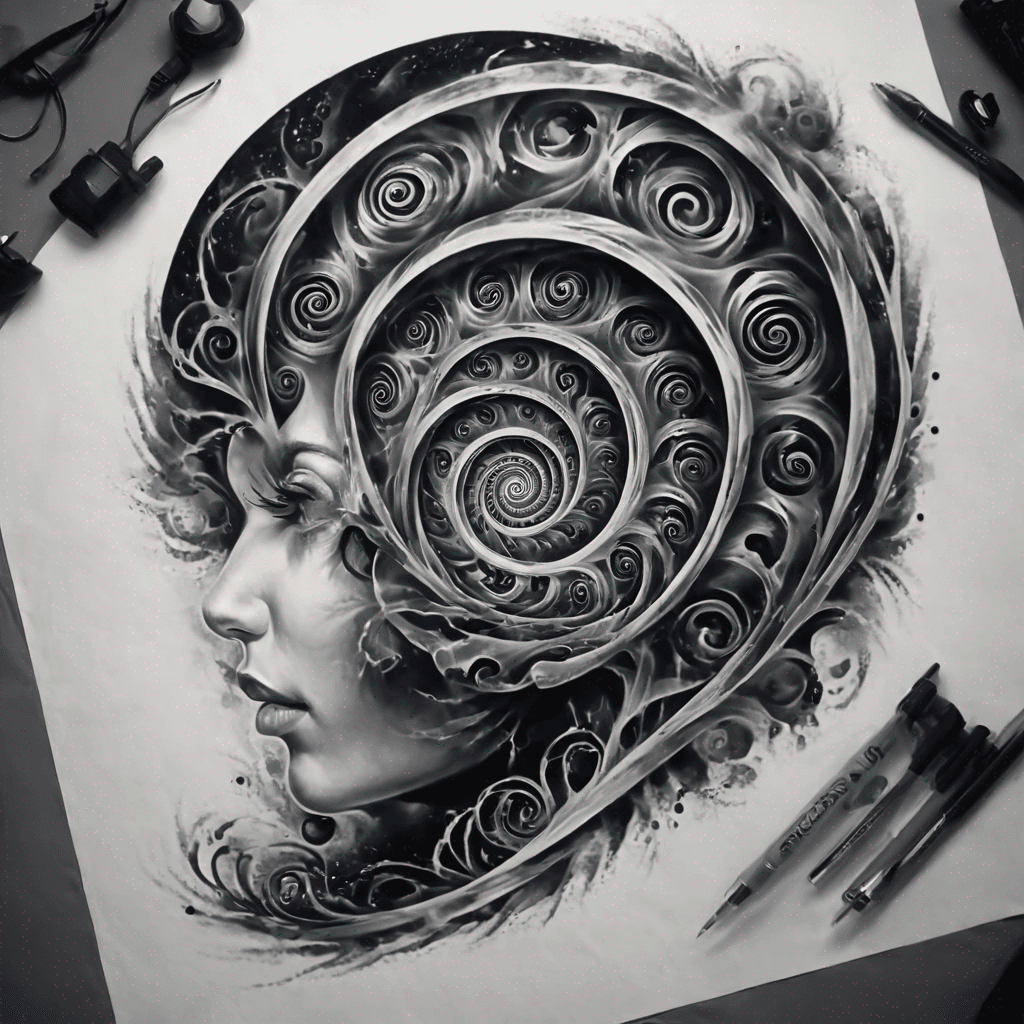 Spiral with headsets
