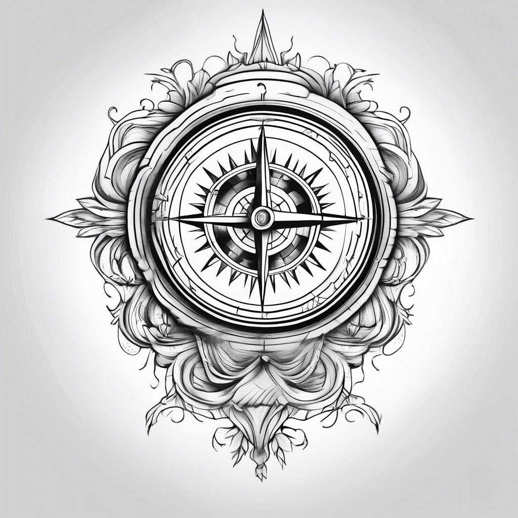 Manly Compass on bicep
