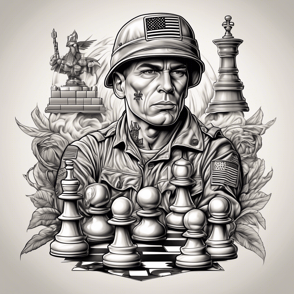 US ARMY, chess, 