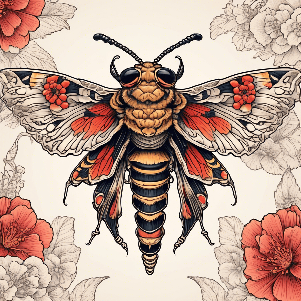 Death head moth