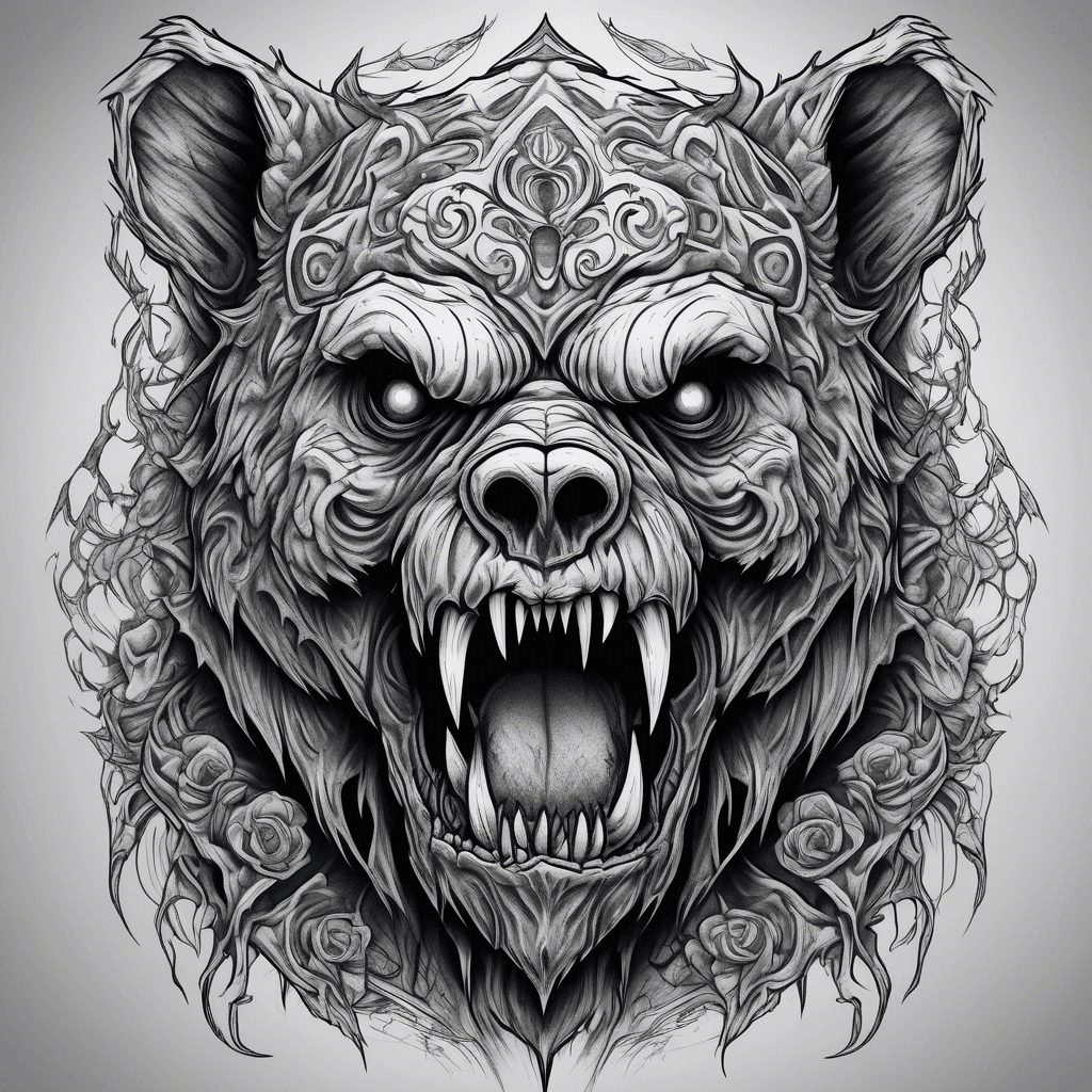 undead demon bear