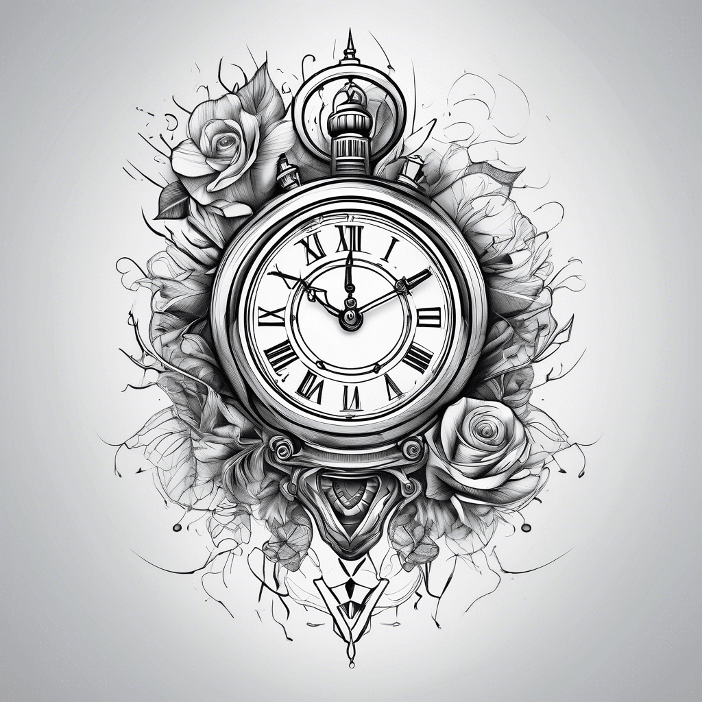 Clock, cards 