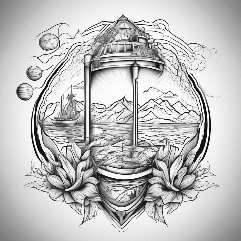 Idea per tatuaggio travel