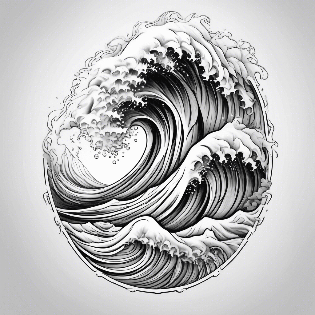  three crested wave