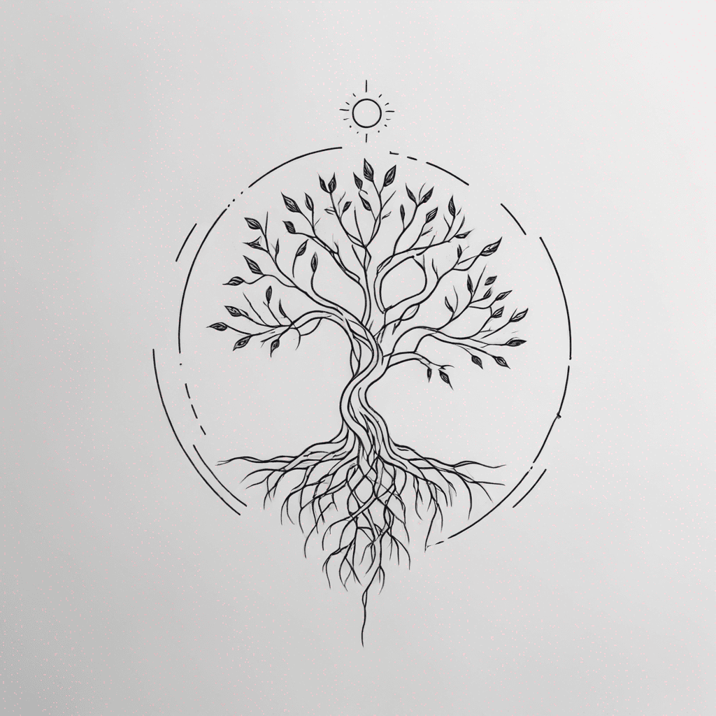 tree with roots