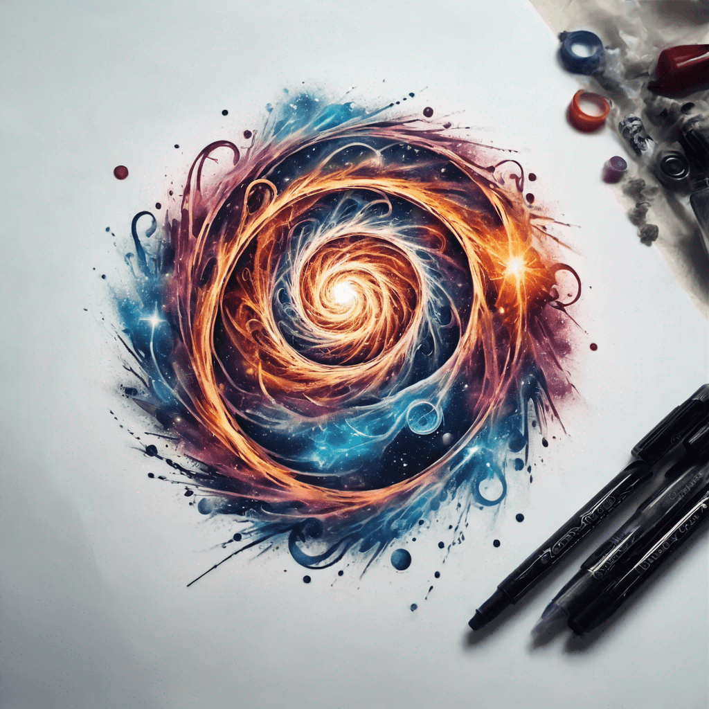 quasar spiraling