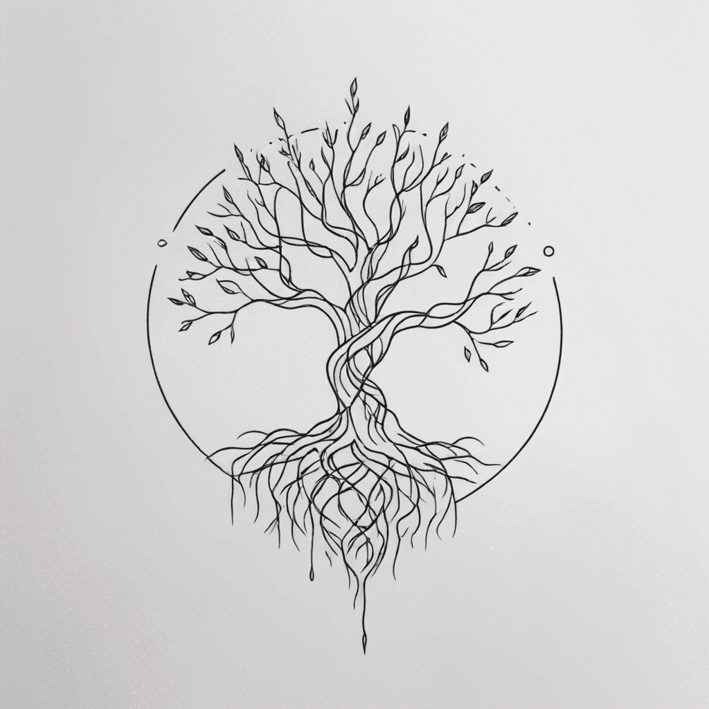 tree with roots