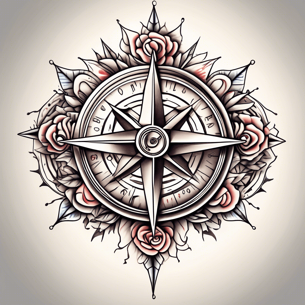 a beautiful compass