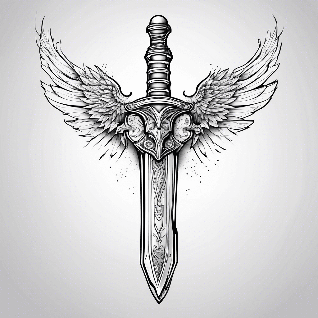 sword with wings 