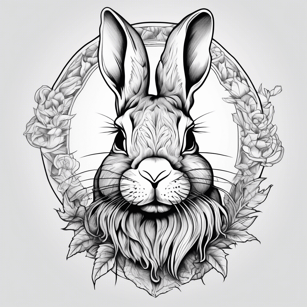 Rabbit smoking 